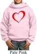 Heart Outline Kids Hoody