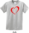 Heart Outline Kids Shirt