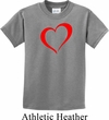 Heart Outline Kids Shirt
