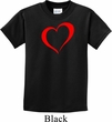Heart Outline Kids Shirt