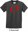 Heart Outline Kids Shirt