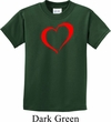 Heart Outline Kids Shirt