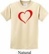 Heart Outline Kids Shirt