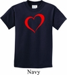 Heart Outline Kids Shirt