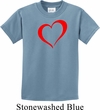 Heart Outline Kids Shirt