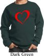 Heart Outline Kids Sweat Shirt