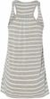 Heart Outline Ladies Flowy Racerback Tanktop