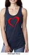 Heart Outline Ladies Ideal Tank Top