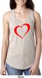 Heart Outline Ladies Ideal Tank Top
