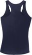 Heart Outline Ladies Moisture Wicking Racerback Tank Top