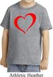 Heart Outline Toddler Shirt