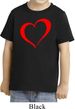 Heart Outline Toddler Shirt