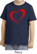 Heart Outline Toddler Shirt