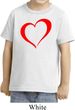 Heart Outline Toddler Shirt