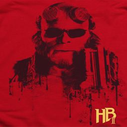 Hellboy II The Golden Army Splatter Gun Shirts