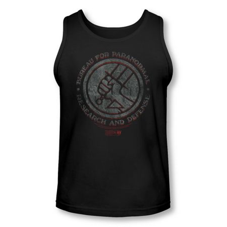 Hellboy II The Golden Army Tank Top Bprd Stone Black Tanktop