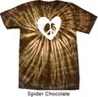 Hippie Heart Peace Spider Tie Dye T-shirt