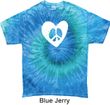 Hippie Heart Peace Tie Dye T-shirt