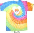 Hippie Heart Peace Tie Dye T-shirt