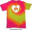 Hippie Heart Peace Tie Dye T-shirt