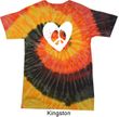 Hippie Heart Peace Tie Dye T-shirt