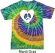 Hippie Heart Peace Tie Dye T-shirt
