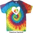 Hippie Heart Peace Tie Dye T-shirt