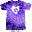 Hippie Heart Peace Tie Dye T-shirt