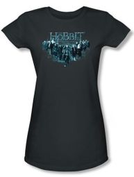 Hobbit Juniors Shirt Unexpected Journey Loyalty Thorin Charcoal Tee