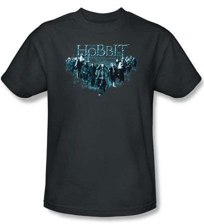 Hobbit Kids Shirt Movie Unexpected Journey Loyalty Thorin Charcoal Tee