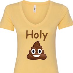 Holy Crap Ladies V-Neck Shirt