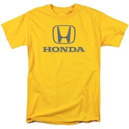 Honda Standard Logo Yellow T-shirt - Officially Licensed Honda Standard Logo Yellow T-shirt - Officially Licensed