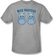 Hooters Shirt - Nice Hooters Adult Heather Grey Tee