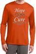 Hope Love Cure Carcinoid Cancer Dry Wicking Long Sleeve
