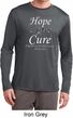 Hope Love Cure Carcinoid Cancer Dry Wicking Long Sleeve