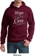 Hope Love Cure Carcinoid Cancer Hoodie