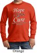 Hope Love Cure Carcinoid Cancer Kids Long Sleeve