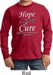 Hope Love Cure Carcinoid Cancer Kids Long Sleeve