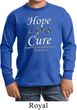 Hope Love Cure Carcinoid Cancer Kids Long Sleeve