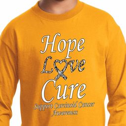 Hope Love Cure Carcinoid Cancer Kids Shirts