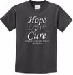 Hope Love Cure Carcinoid Cancer Kids T-shirt