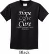 Hope Love Cure Carcinoid Cancer Kids T-shirt