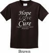 Hope Love Cure Carcinoid Cancer Kids T-shirt