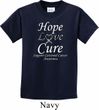 Hope Love Cure Carcinoid Cancer Kids T-shirt