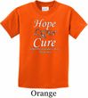 Hope Love Cure Carcinoid Cancer Kids T-shirt