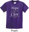 Hope Love Cure Carcinoid Cancer Kids T-shirt