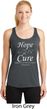 Hope Love Cure Carcinoid Cancer Ladies Dry Wicking Racerback