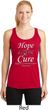 Hope Love Cure Carcinoid Cancer Ladies Dry Wicking Racerback