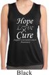 Hope Love Cure Carcinoid Cancer Ladies Dry Wicking Sleeveless Shirt