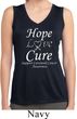 Hope Love Cure Carcinoid Cancer Ladies Dry Wicking Sleeveless Shirt